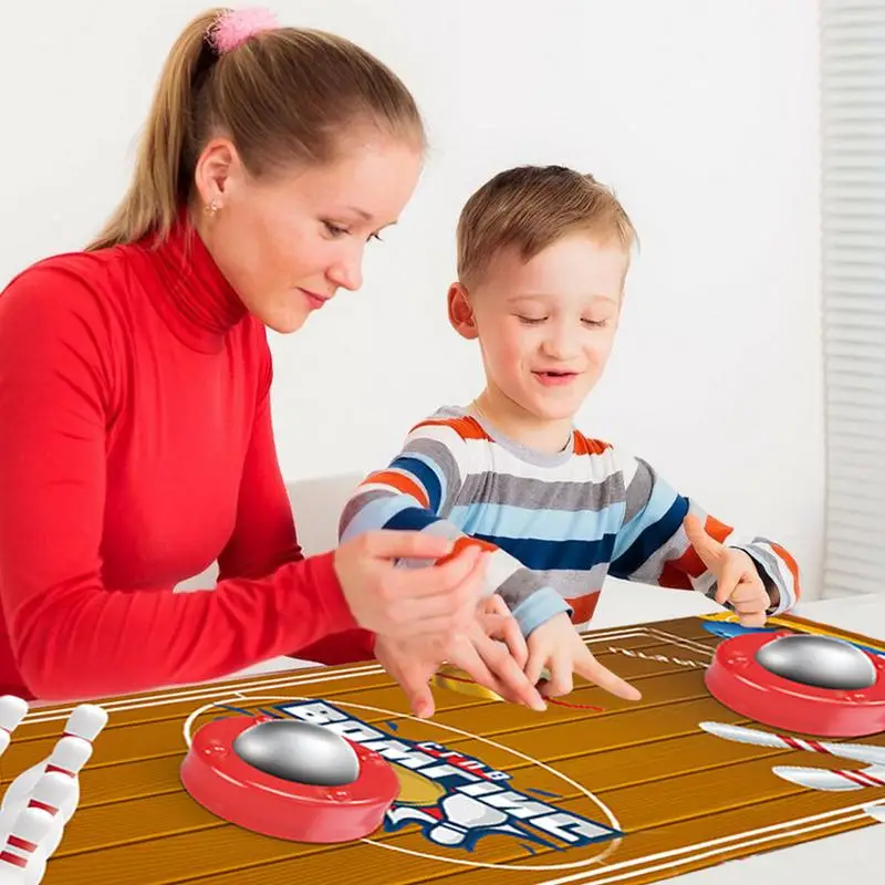 Table Curling Game Table Top Multiplayer Fun Shuffleboard Games Multifunctional Desktop Toys Interactive Puzzle Games Party