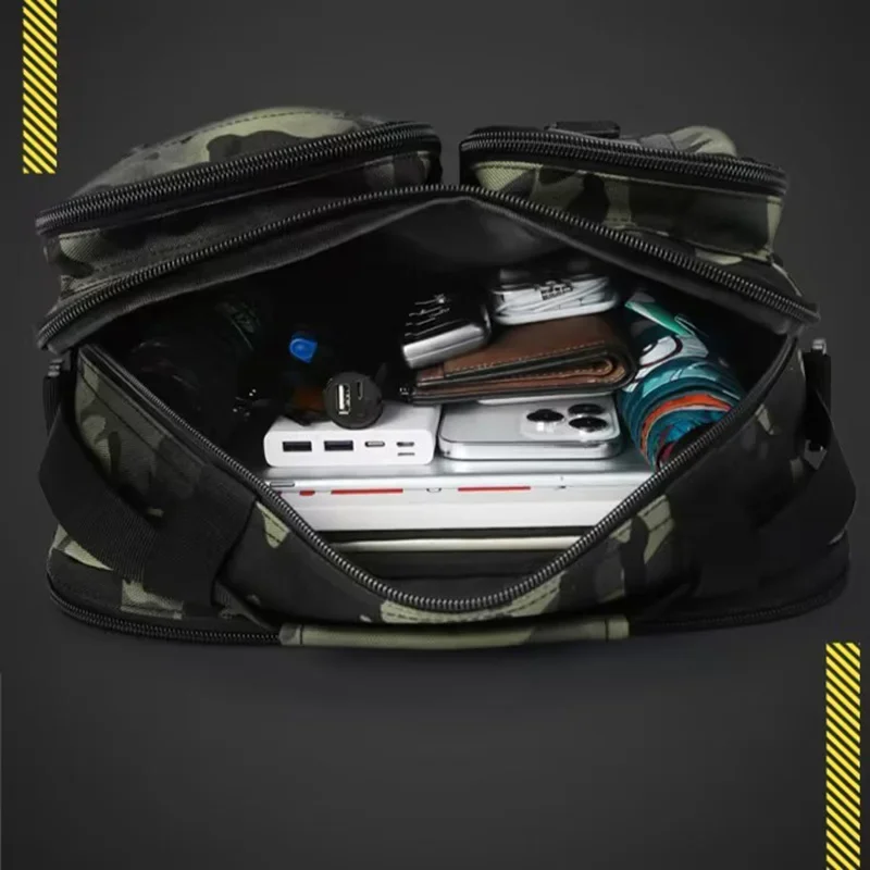 トレッキング戦術ハンドバッグショルダーバッグキャンプ男性ハイキング旅行登山釣りスリングクロスボディ屋外週末ツールバッグ