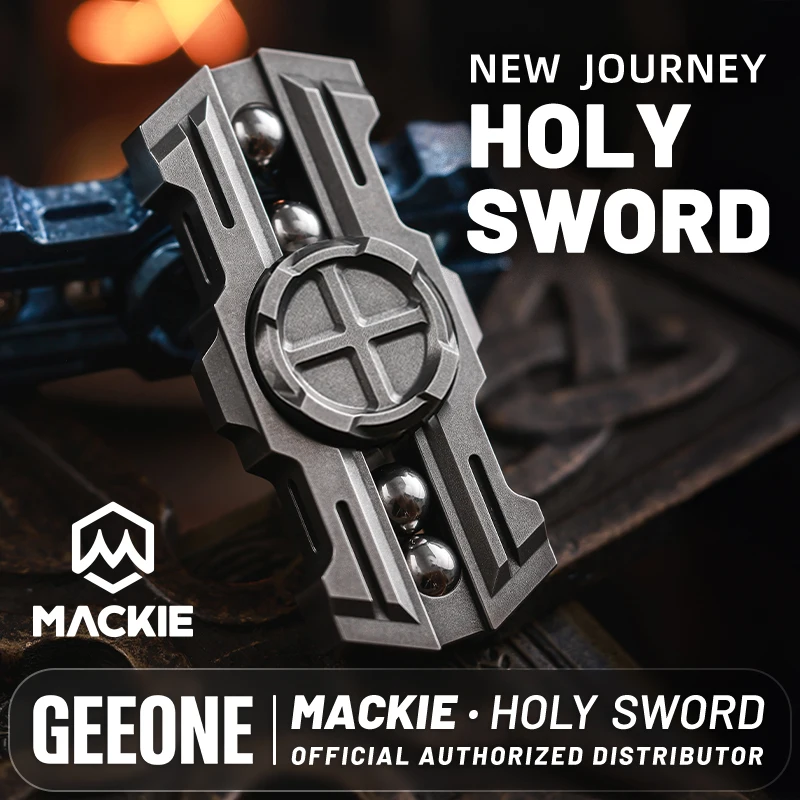 Mackie Holly Sword Fidget spinner metal fidget toys bar spinner antistress for adults
