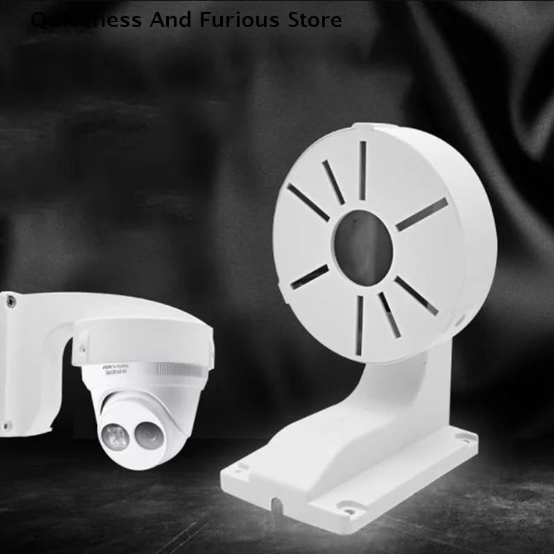Universal Home Office Dome Camera Bracket Surveillance CCTV Accessories Plastic L Type Durable Security WallMount Indoor Outdoor