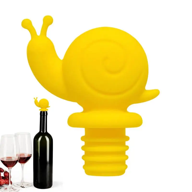 

Snail Shape Champagne Stoppers Reusable Wine Bottle Cover Caps Wine Stoppers For Wine Bottles Glass Bottle Sealer For Home