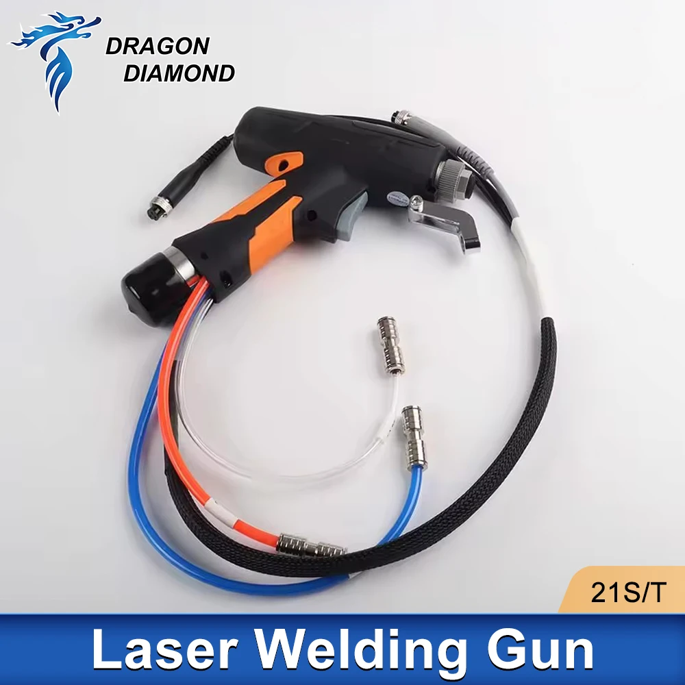 Original CQWY SUP21S/T 1.5KW 2KW 3KW Fiber Laser Welding Head Welding Gun for the Laser Welding Machine