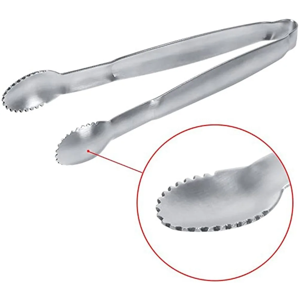 Gifts Mini Food Tongs Food Grade Stainless Steel Serving Tongs Multi-Purpose Small-Sized Sugar Cubes Tongs Party Supplies