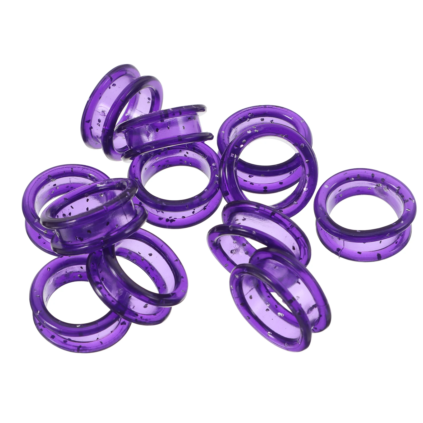 

12 Pcs Clippers Scissors Silicone Ring Silica Gel Dog Grooming Kit Professional