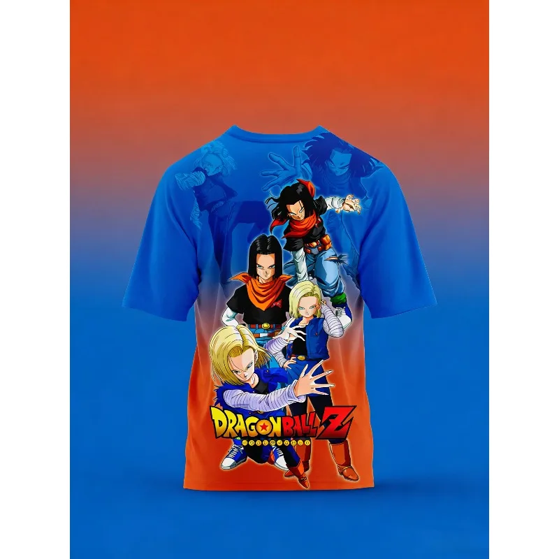 

2026 Japanese Anime Tshirt Dragon Ball Men/Women Oversize Tshirt Summer Quick Dry Sport Breathable Unisex Cosplay Tshirt