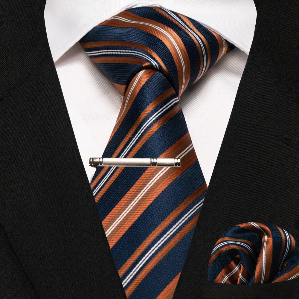 Grün Schwarz Plaid Streifen Krawatte für Männer Mode Seide Hochzeit Krawatte Einstecktuch Manschettenknopf Set Geschenk Herren Krawatte Business Party Zubehör – Detail 32