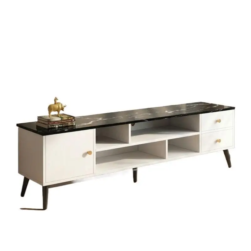 Modern Simple Floor-to-Ceiling Cabinet, Integrated Storage TV Cabinet Locker for Small Apartment & Rental House Living Room Home