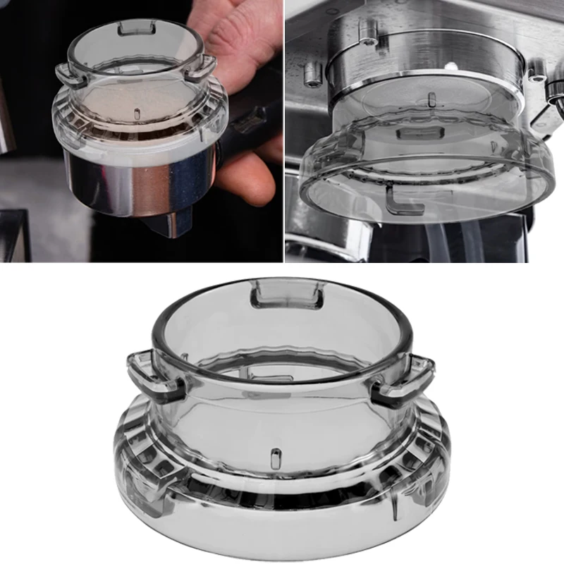 

54mm Dosing Funnel for Breville Barista Portafilters, Espresso Coffee Machine Anti Flying Powder Handle Accessories