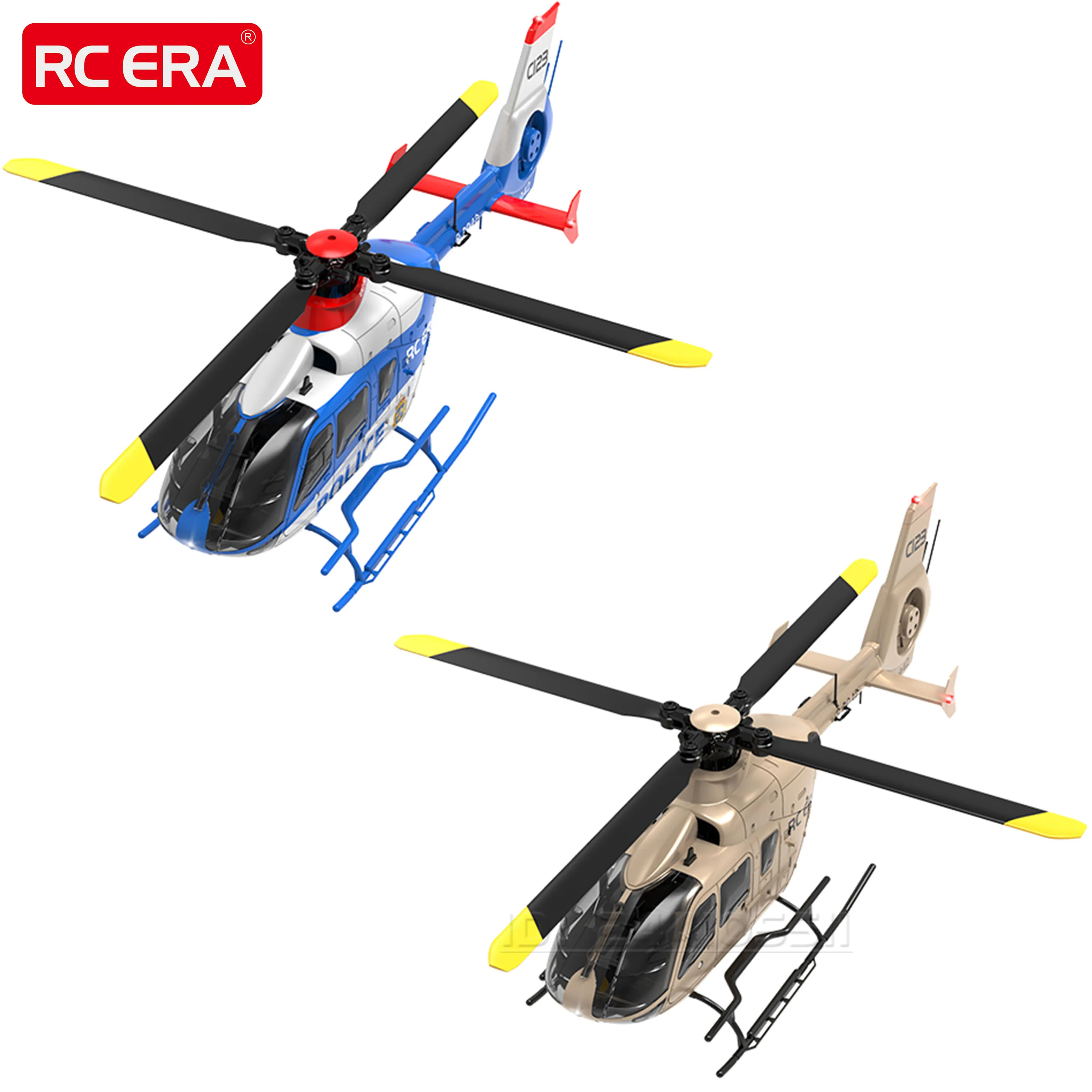 C123 1/36 RC Helicopter 6CH 6-axis Gyroscope Brushless One-key Take-off/landing/reverse Fly Mode 3D Flight 11.1V Modular Battery