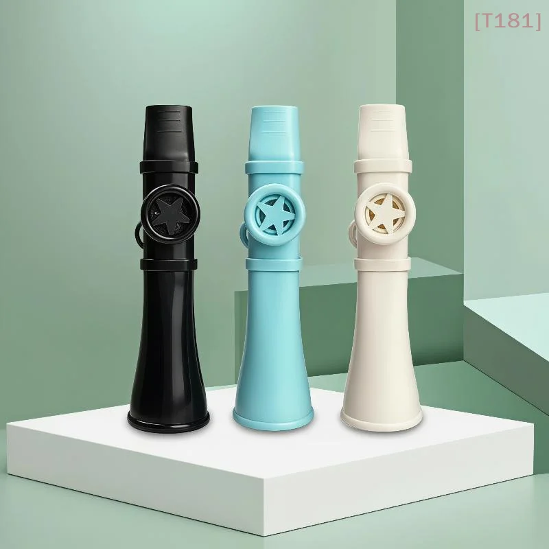 [E] 1Pcs Durable Plastic Kazoo Easy Play Design Crisp Penetrating Sound For Beginner Musicians Casual Parties Outdoor Activities