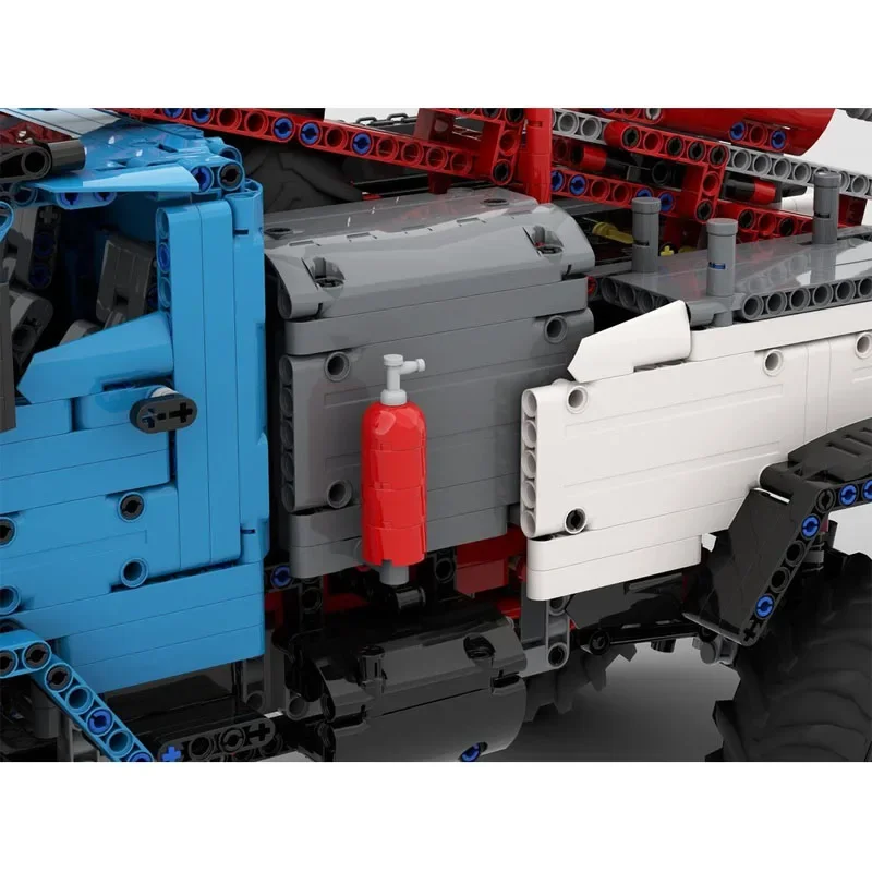 MOC-226151 New Cargo Crane Vehicle Building Block Model, 2294 Pieces, Boys' Children's Birthday Construction Block Toy