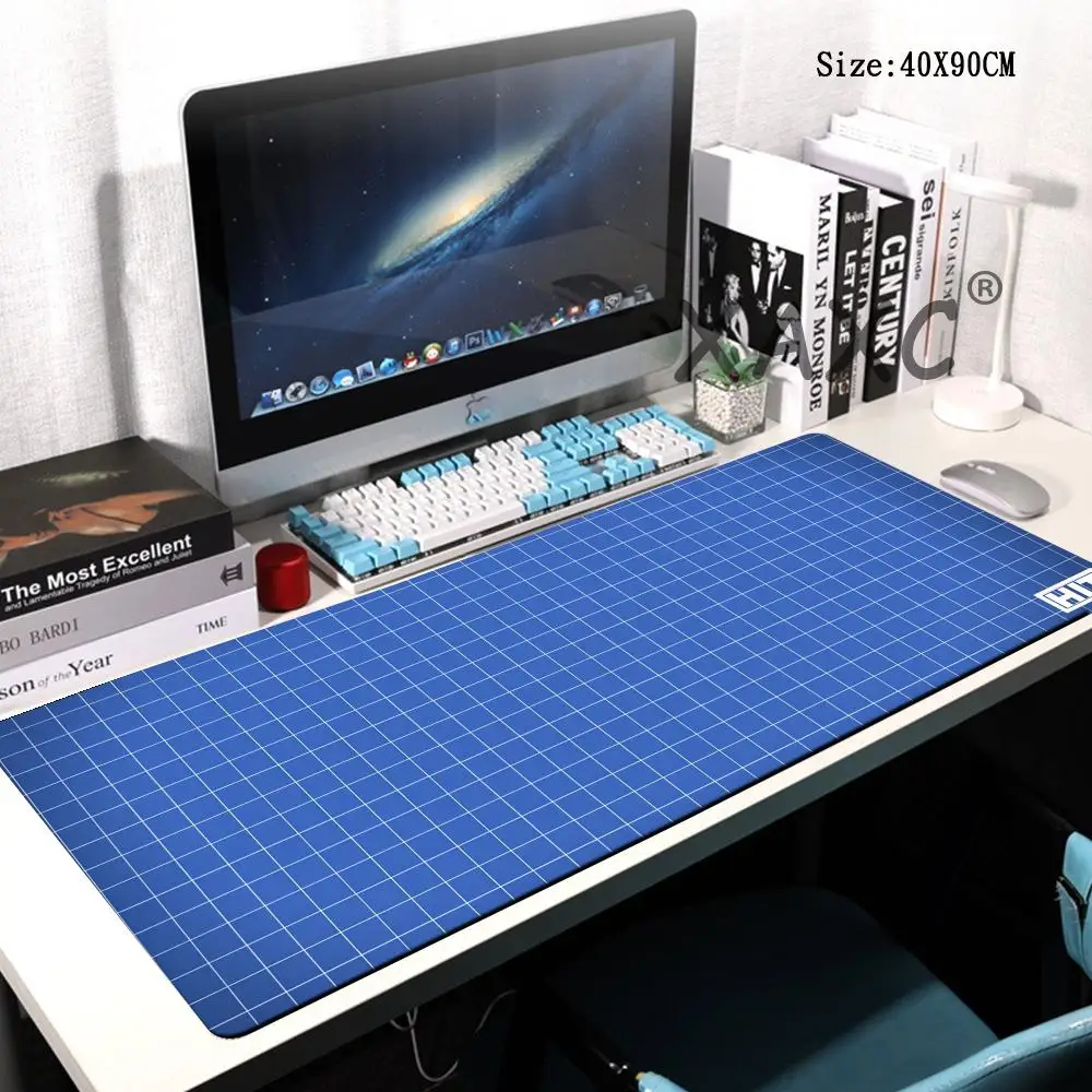 

HYBXAXC Blueprint Desk Pad, Custom Mouse Pads, Gamers Mouse pad decor, Unique Gaming Mousepads