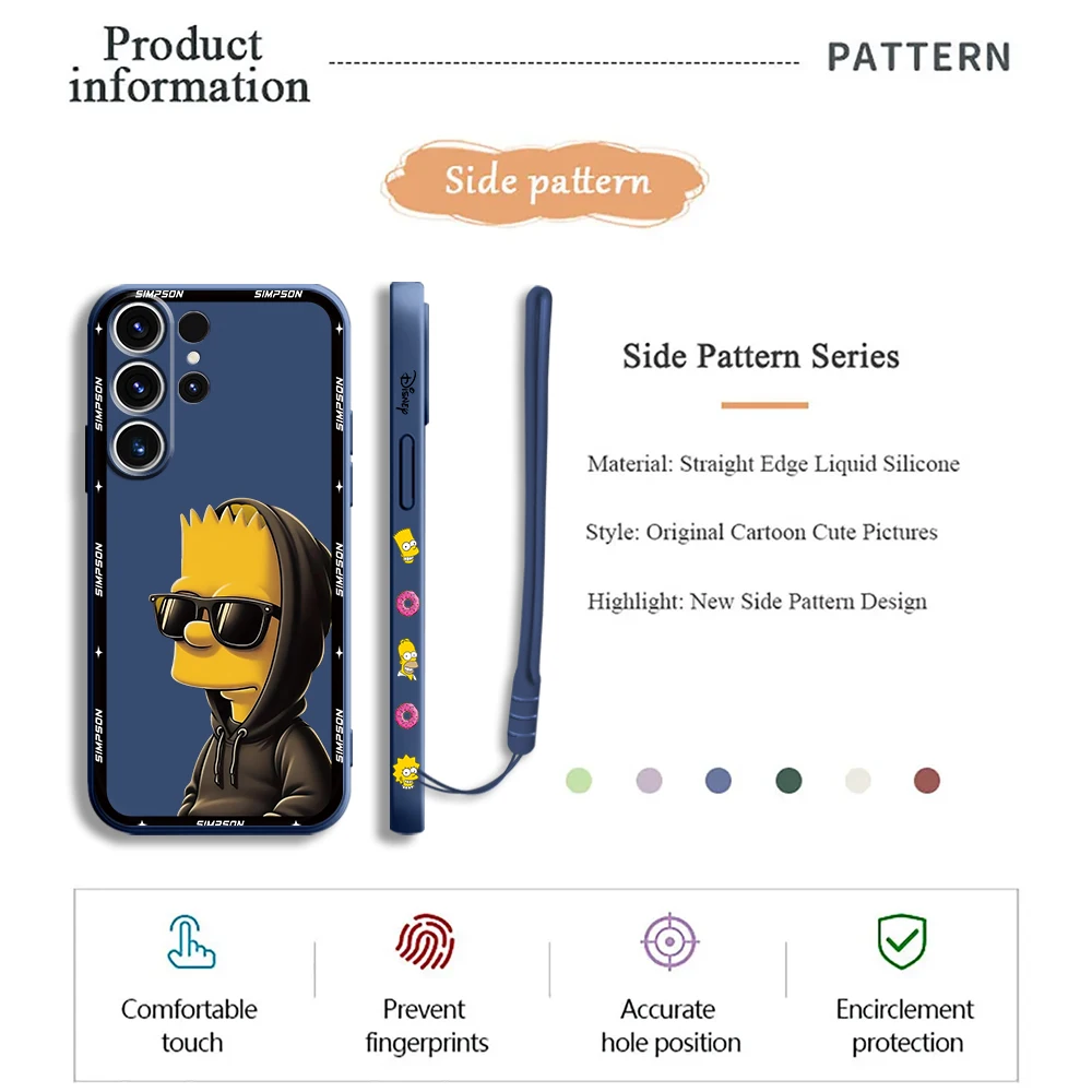 Funny Cool Simpsons Case for OPPO A54s A53 A74 5G A38 A18 A17 A32 A31 2020 A16k A16e A15 A12 A11k A11 A7 A5 Silicone Cover