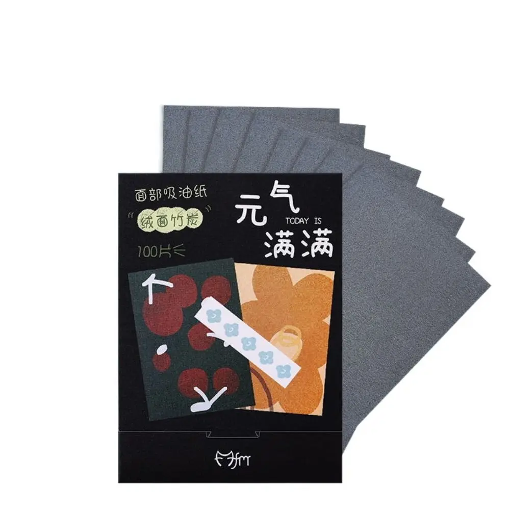 

100Pcs Oil Removal Face Oil Blotting Paper Skin Care Oil Control Facial Oil Absorbing Paper Refreshing Lavender