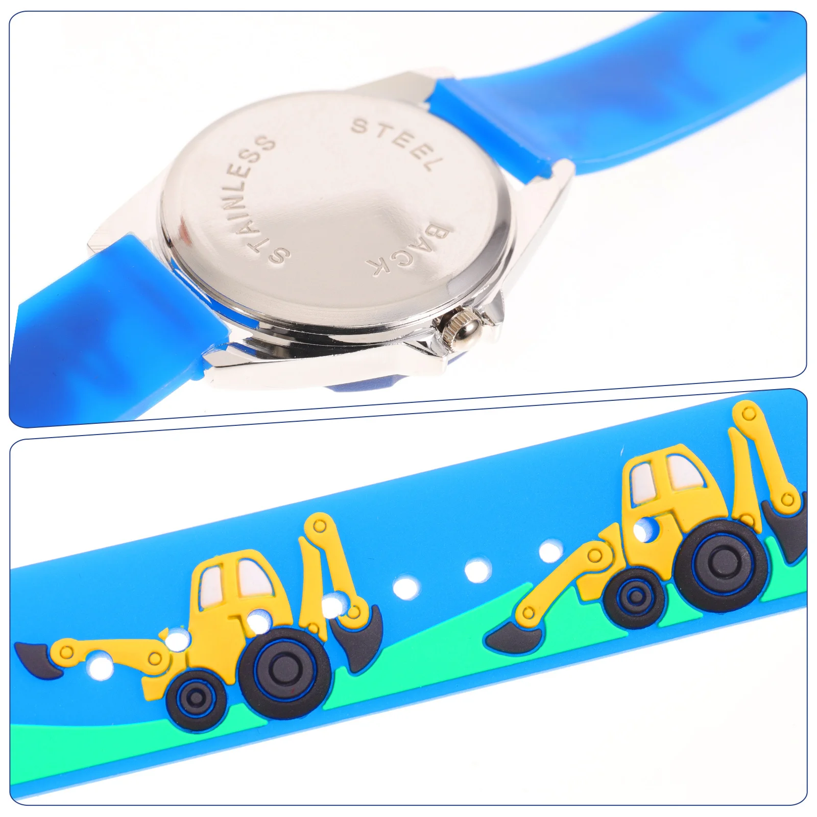 

Adorable 3D Cartoon Cute Wrist Fashion Silicone Watch Lightweight Durable Adjustable Strap Lovely Gift For
