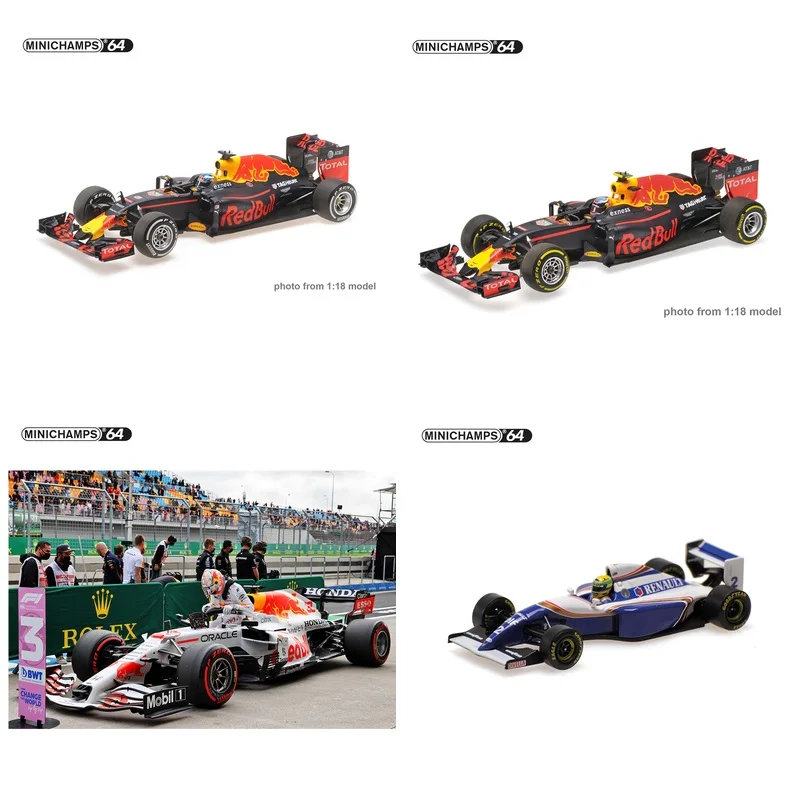 [preventa]-minichamps64-rb12-3ricciardo-33-max-gp-espaNol-rb16b-fw16-senna-test-paul-ricard-coche-de-modelo-fundido-a-presion