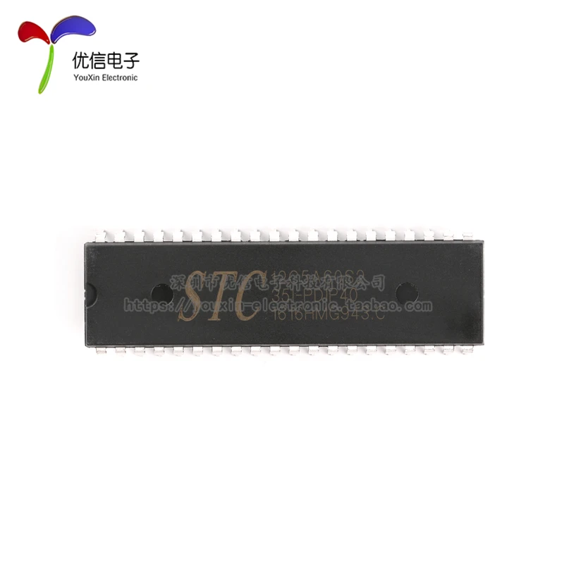 Free shipping    STC12C5A60S2-35I-PDIP40 8051     10PCS
