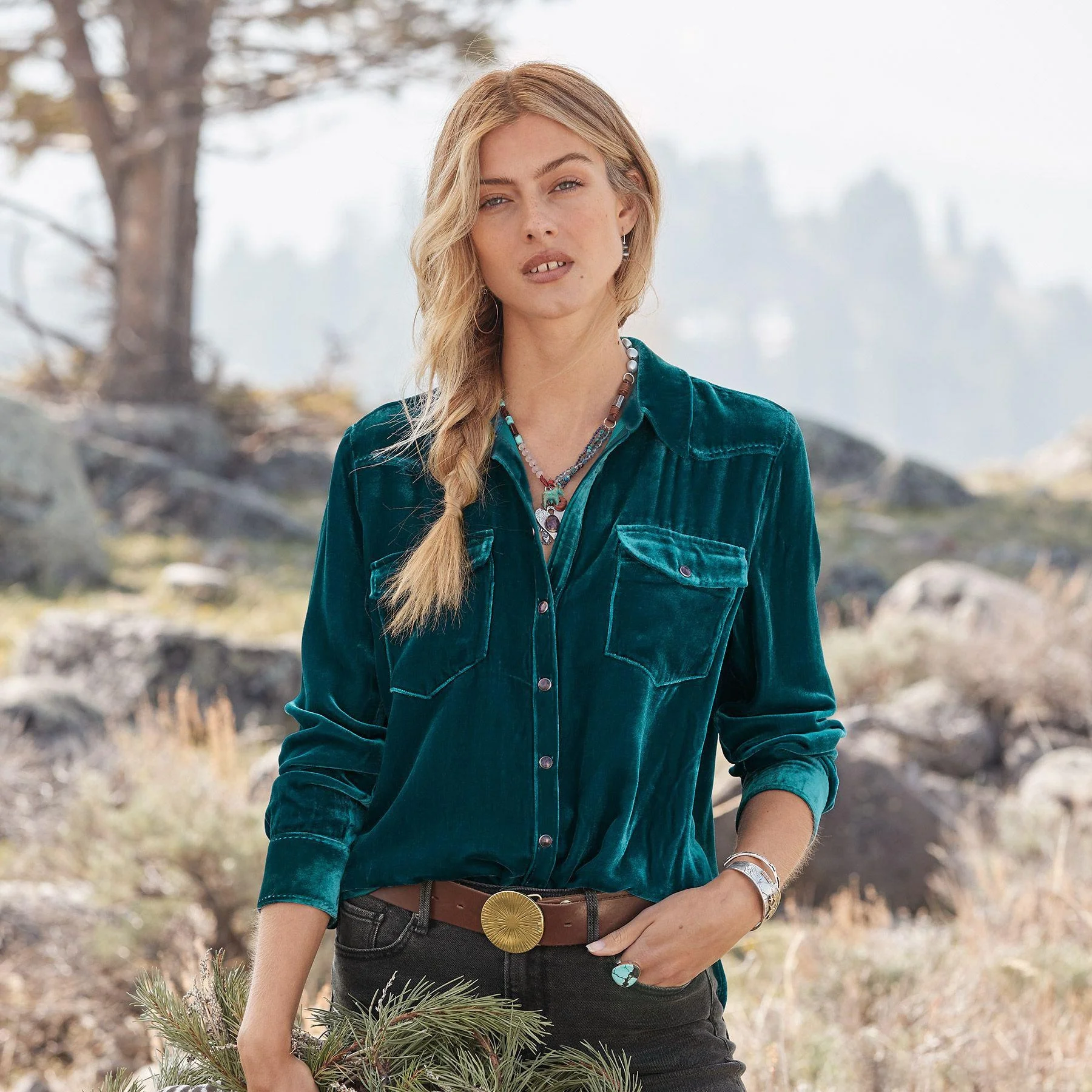 Abbigliamento da lavoro lungo Sve da donna in velluto dorato, taglio dritto, fibra di poliestere, resistente alla deformazione, patchwork di colore puro