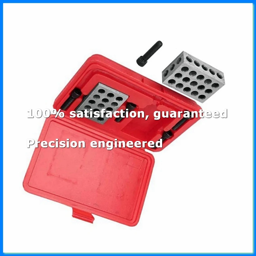 25-50-75mm Parallel Pad Metric Milling Machine Pad 23 Hole Gauge Gauge Block Milling Machine Tool-A63M