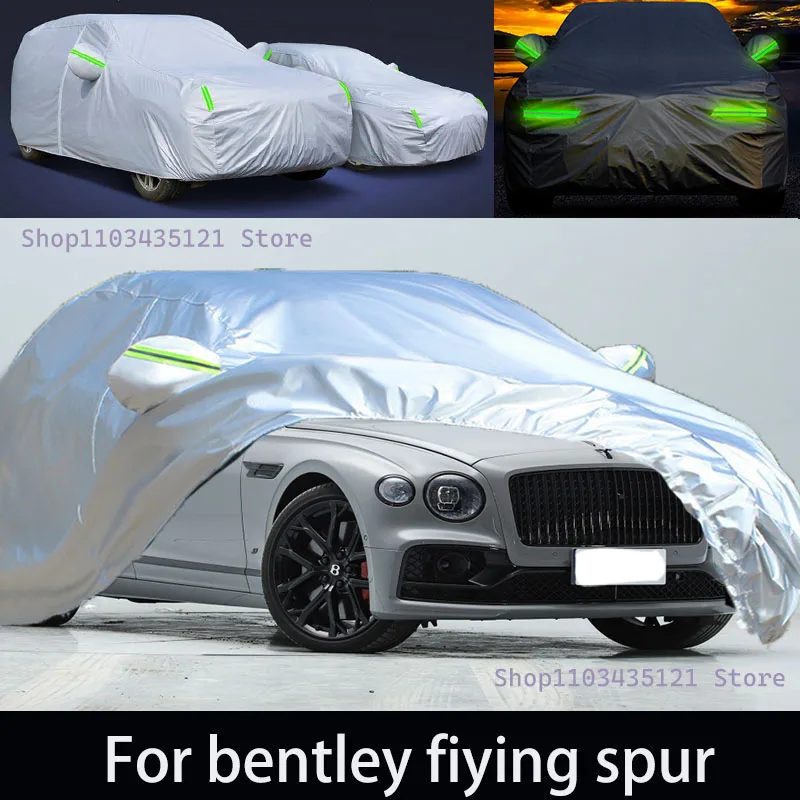 

For bentley fiying spur Outdoor Protection Full Car Covers Snow Cover Sunshade Waterproof Dustproof Exterior Car accessories