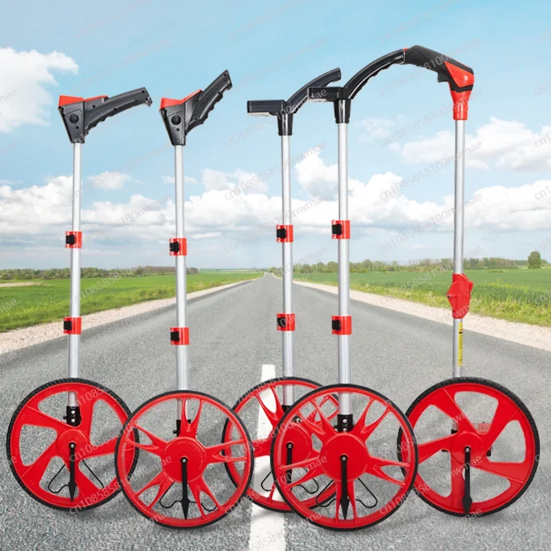 Distance Measuring Wheel, Hand Push measuring wheel, MEasuring Road Instrument, MEChanical Engineering MEASuring Ruler