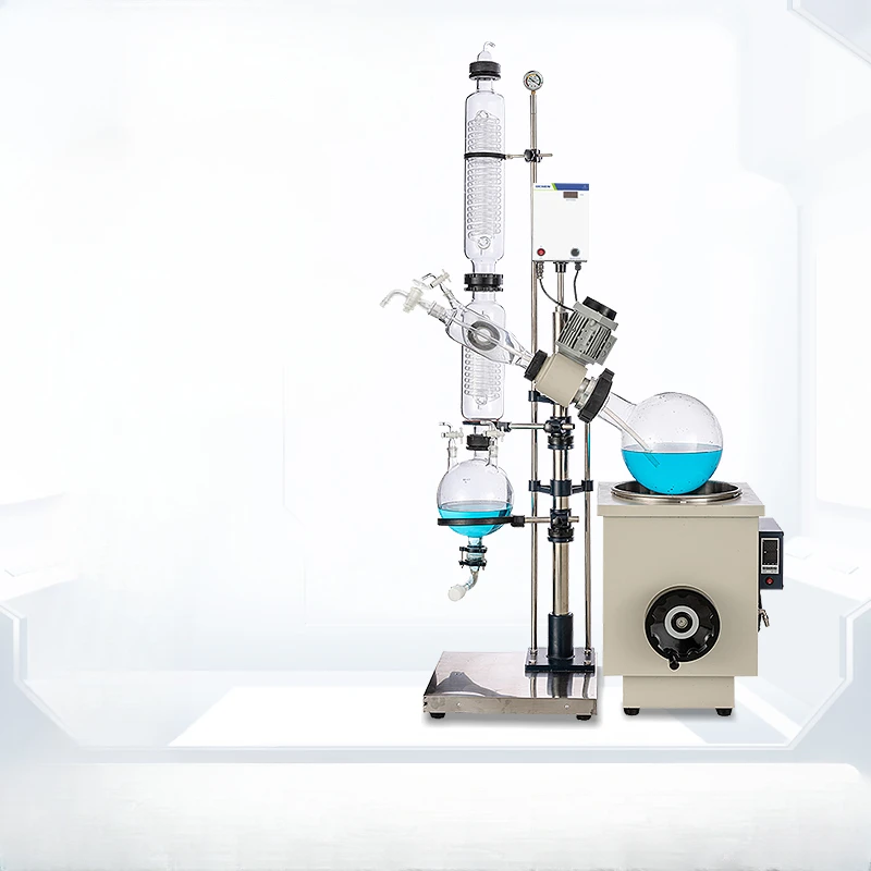 RE-1002 Large Capacity Rotary Evaporator Rotary  Biochemical Laboratory Condensation and Crystallization 10 Liters