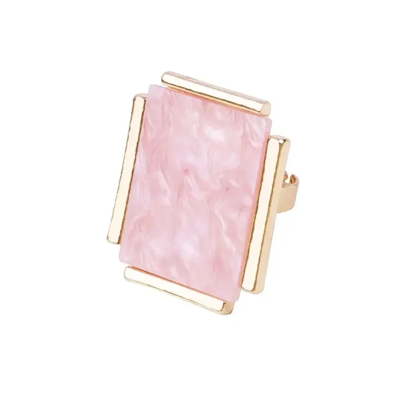 1Pc nouvelle résine pierre Nail Art Palette bague faux ongles conseils dessin couleur mélange affichage bricolage manucure vernis Gel outil