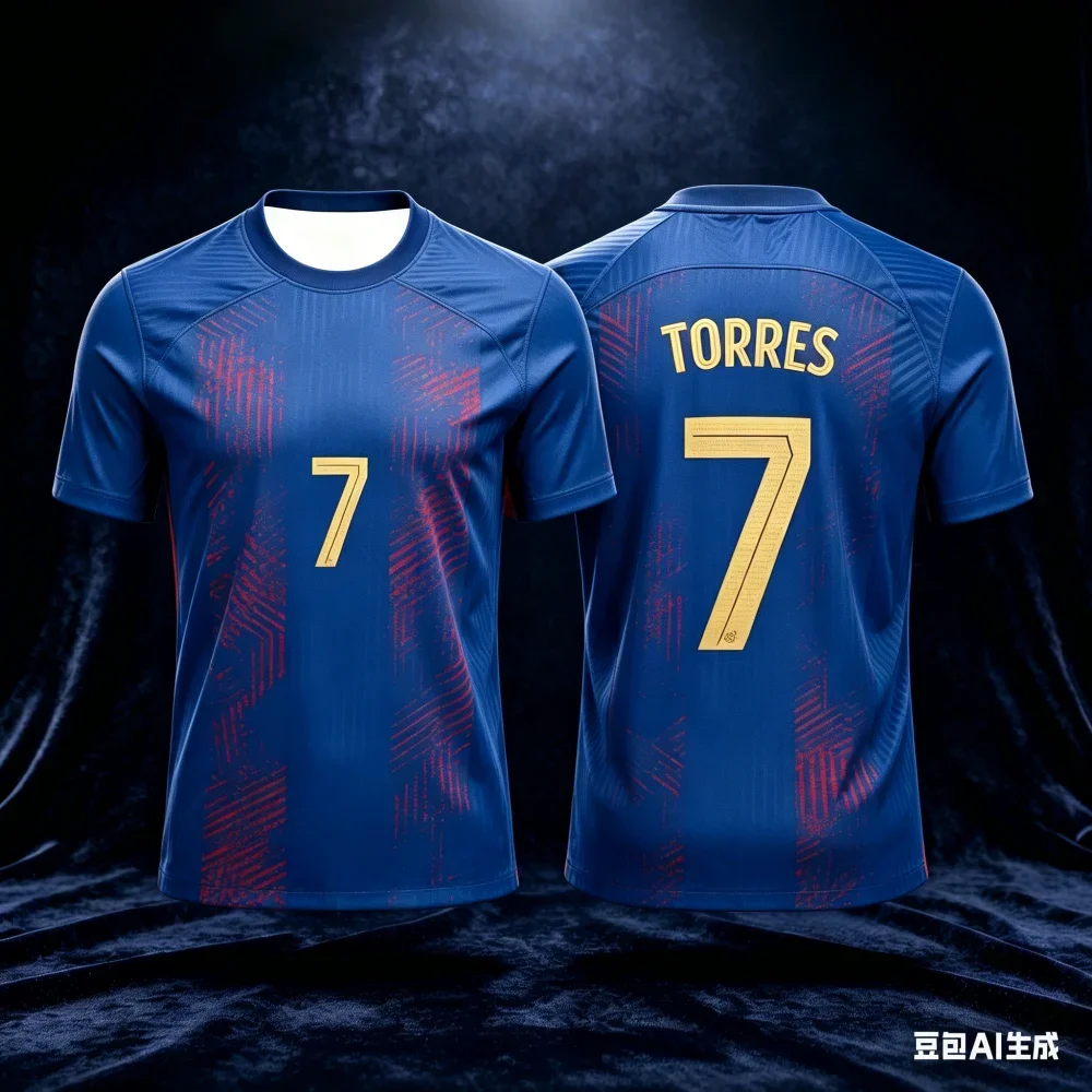 2026 Sommer Mode 3D Fußballtrikot Sport Herren T-Shirt Schnelltrocknend und Atmungsaktiv Geeignet für Outdoor-Training – Detail 3