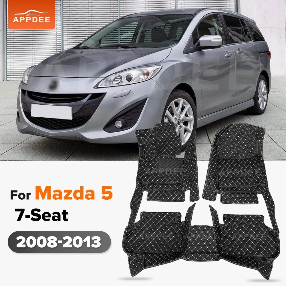 

Автомобильные коврики APPDEE для mazda 5 2008 2009 2010 2011 2012 2013, изготовленные на заказ автомобильные подушечки для ног, автомобильный ковер