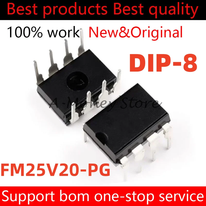 

(5-10pcs)FM25V20 PG FM25V20-PG DIP-8