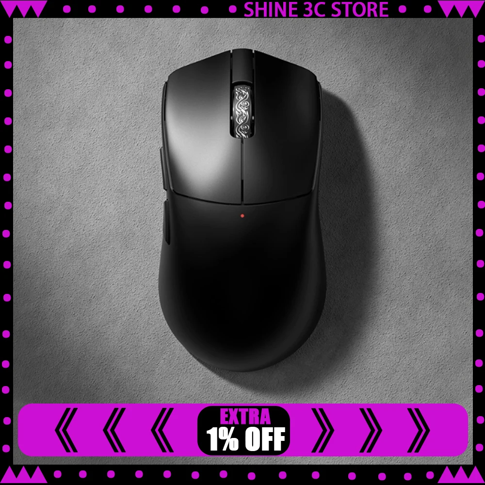

Incott 039 Mouse Dual 8K Tri Mode Gaming Mouse 2.4G/Bluetooth Paw3950 52g Lightweight 500mah RGB Mouse For Middle Hand Accessory