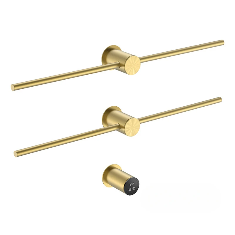 バスルーム用電気温水タオルレール、壁に取り付けられたラック、絶妙な仕上げ