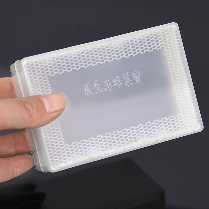 Honeycomb Honey Box Nest Honey Box Transparent Plastic Beekeeping Tool Nest Removable Clean Sanitary Separable honey Storage Box