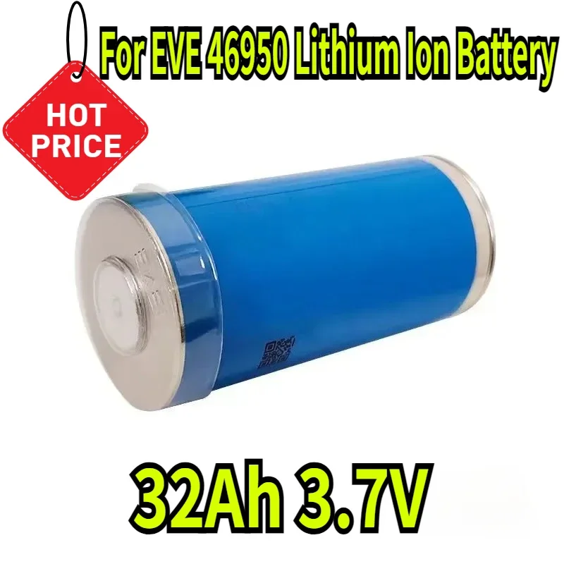 32Ah 3.7V for EVE 46950 Lithium Ion Battery High-cpacity Car Starter Power Bank Rechargeable Battery