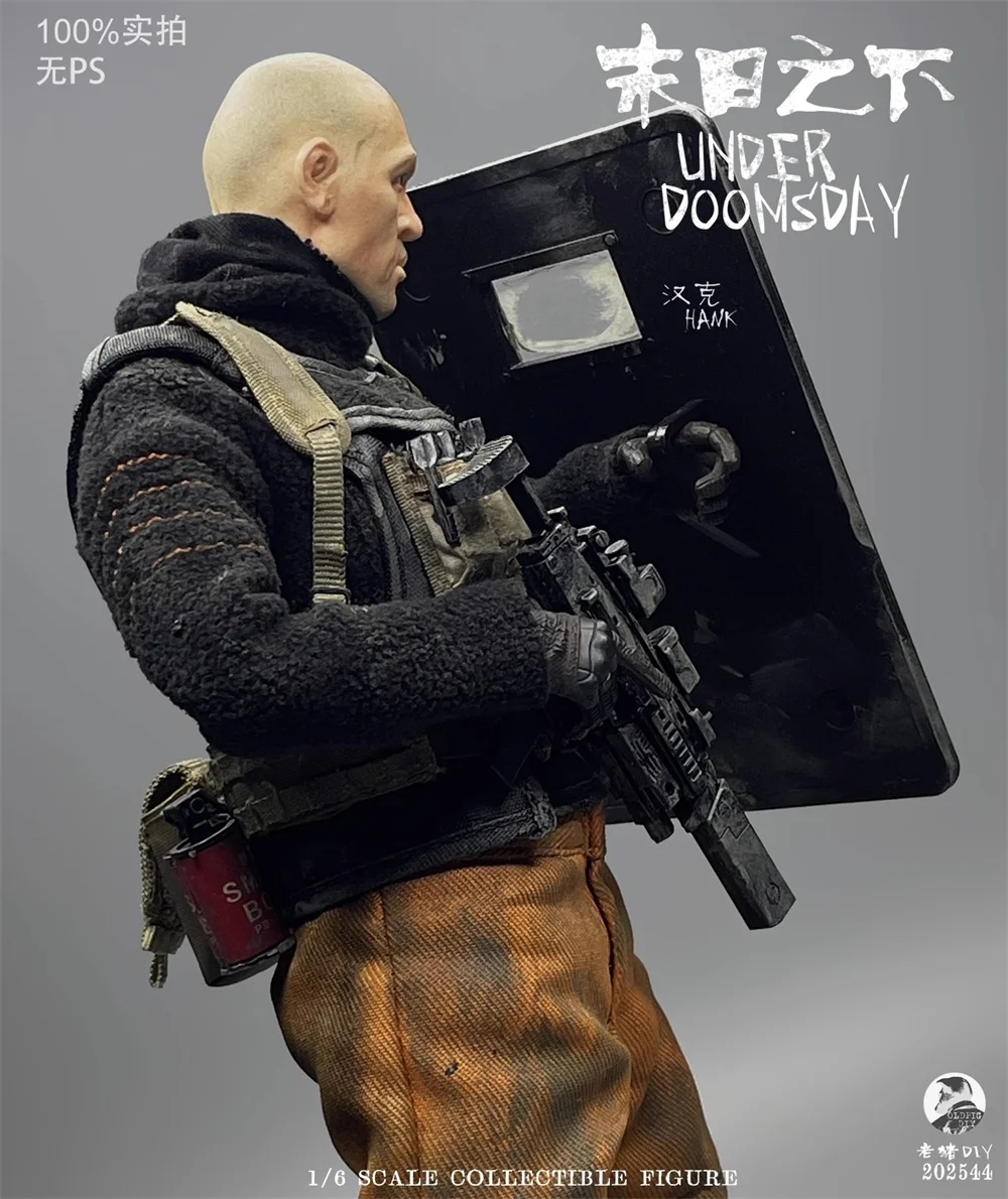 1/6th 3ATOYS Tough Guy Man The Last of Soldier Doll with Shield Toys Model Full Set Action Figure Fr Fans Collect DIY