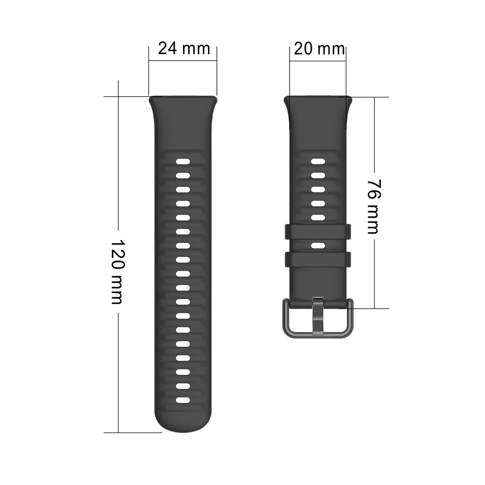Pulseira de silicone para huawei watch fit 3, pulseira protetora de tela para huawei fit 3, acessórios de substituição para relógio