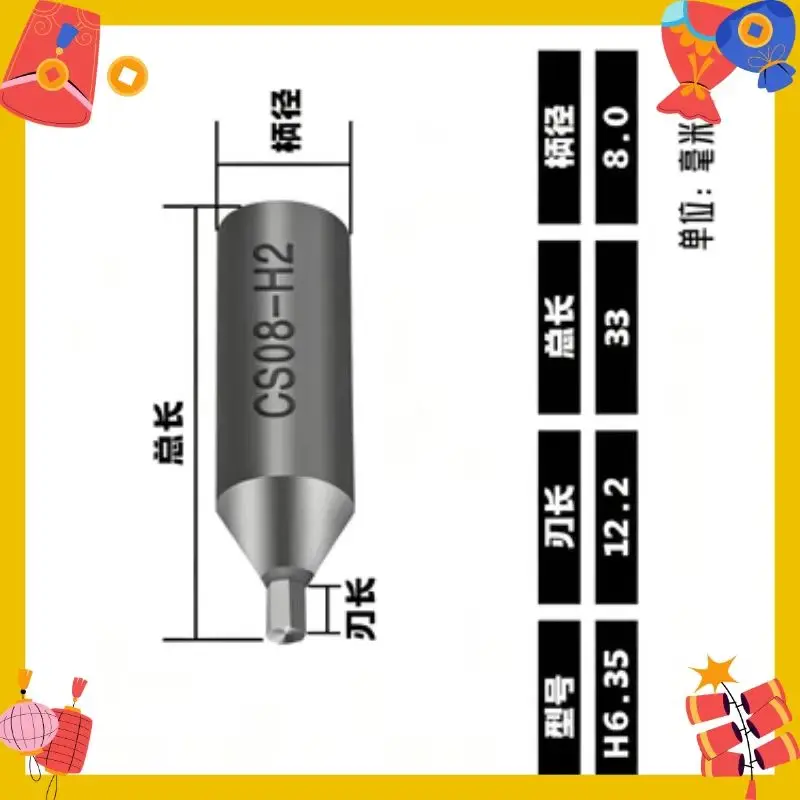 High Hardness Hexagonal Punch CNC Rotary Punching Tool For Square Hole Stamping Processing
