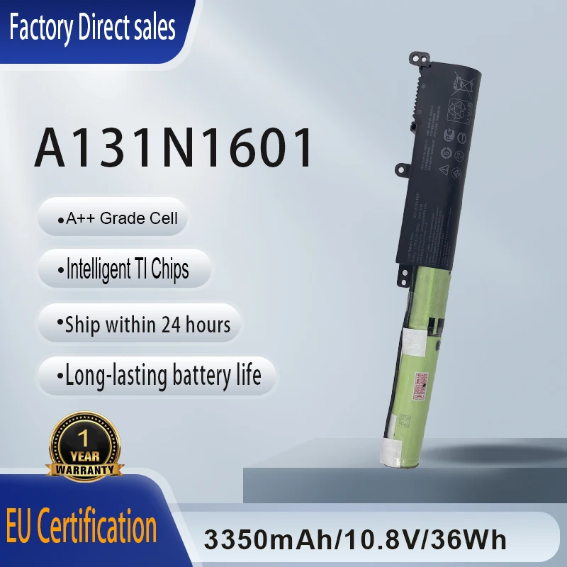 New Laptop Battery A31N1601 For ASUS R541UA-RB51 F541UA  VIVOBOOK X541 X541U X541SA X541SC X541UV R541UA  A31LP4Q 0B110-00440000