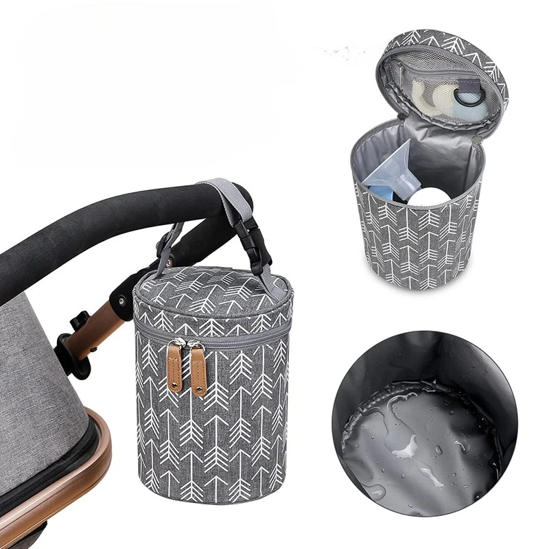 

Portable Hanging Baby Bottle Warmer Bag Holder Travel Carrier Breastmilk Storage Tote Newborn Infant Feeding Cooler Thermal Bag