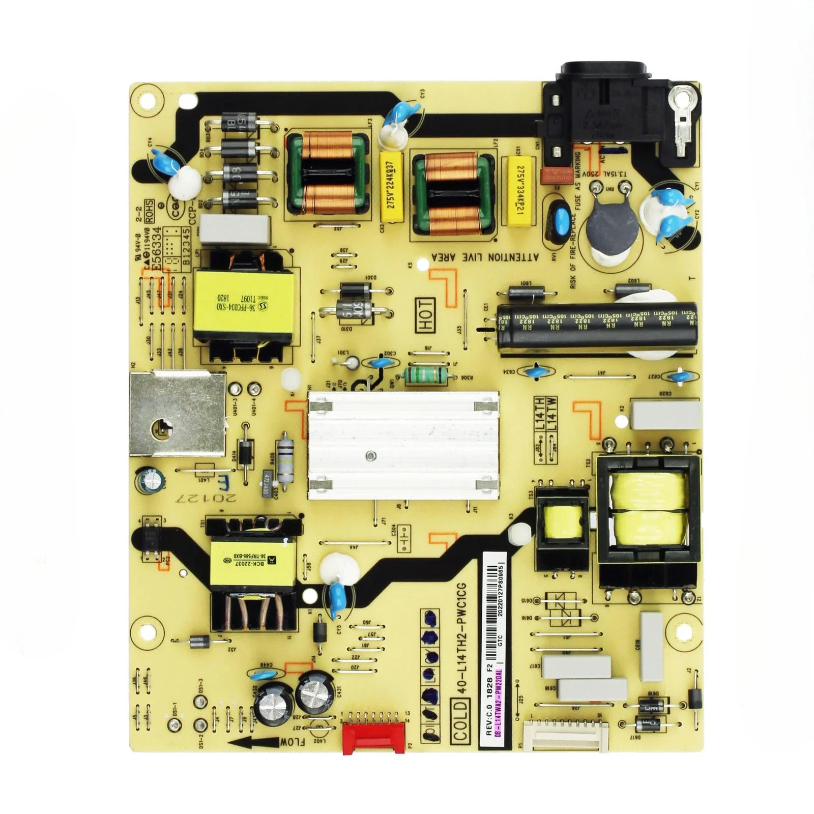 

08-L14TWA2-PW220AL 40-L14TH2-PWC1CG Power Supply Board Be Suitable For 49S405TDAA 49S405TDAA