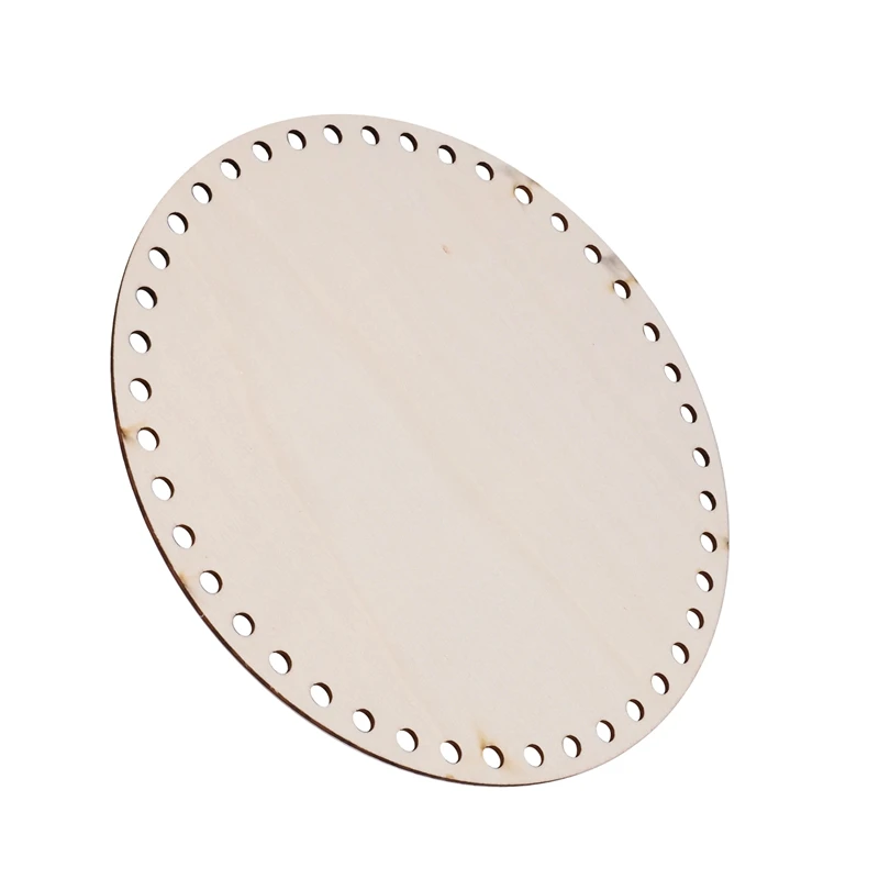 

Деревянное дно корзины из натурального дерева для DIY-AT35