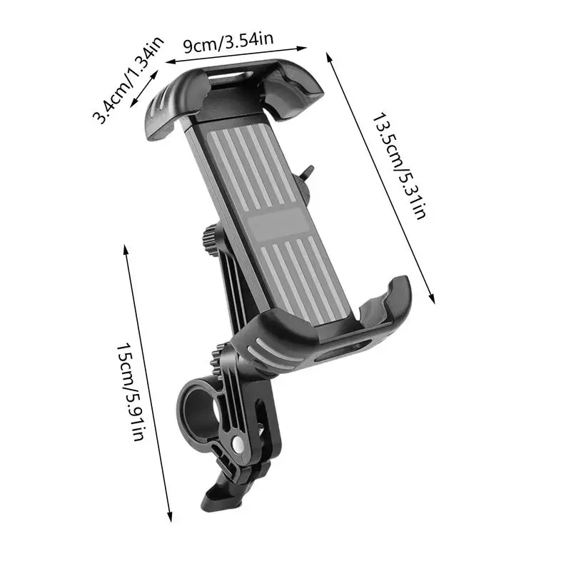 Uchwyt na telefon do roweru Antypoślizgowy zacisk na telefon komórkowy Obrotowe akcesoria rowerowe Zacisk na kierownicę do zajęć na świeżym powietrzu Miasto