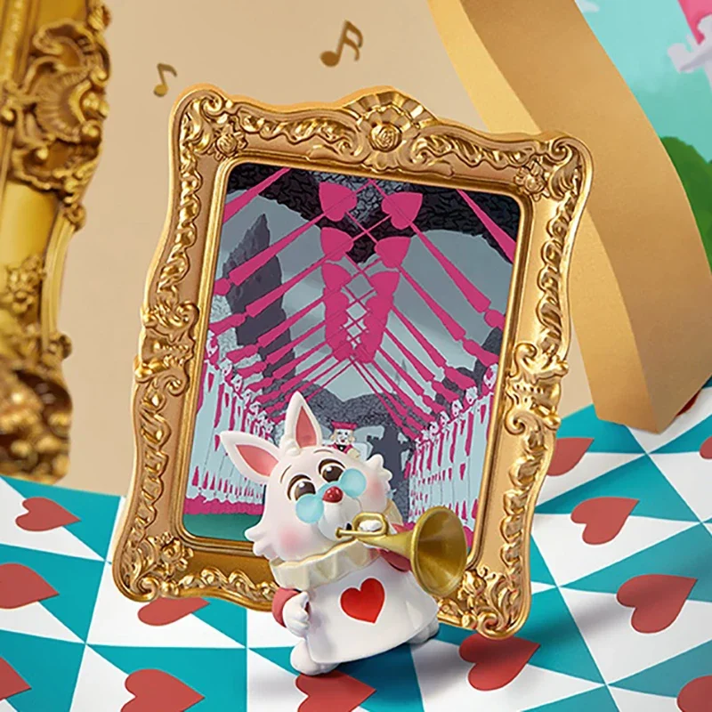 

MINISO Disney ALICE In WONDERLAND Series слепая коробка Mystery Box Caixa Sorpresa аниме фигурки для девочек милая модель подарок на день рождения