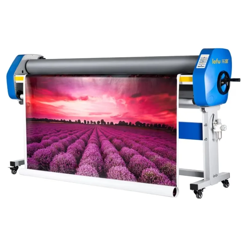 1700-B5 Manual Cold Laminating Machine 1600mm 1.7m Flat Bed Laminator