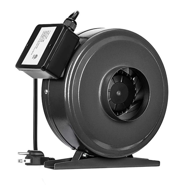 Custom Logo Brand Silent Waterproof Bathroom Kitchen AC Motor Ventilation Centrifugal Fan