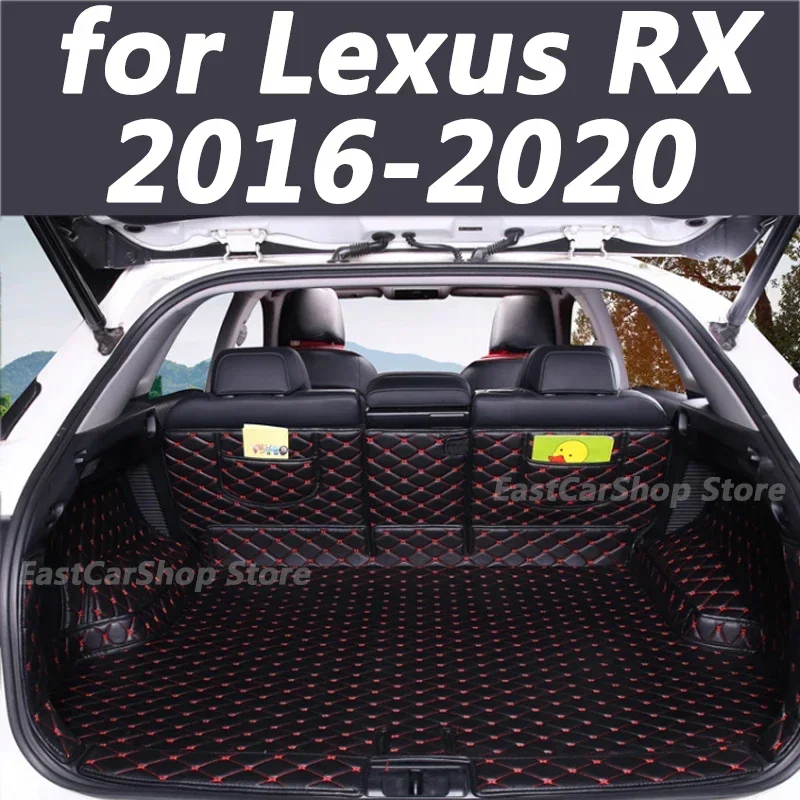 

For Lexus RX200t RX350 RX450h RX 2016-2020 Car All Inclusive Rear Trunk Mat Cargo Boot Liner Tray Waterproof Boot Luggage