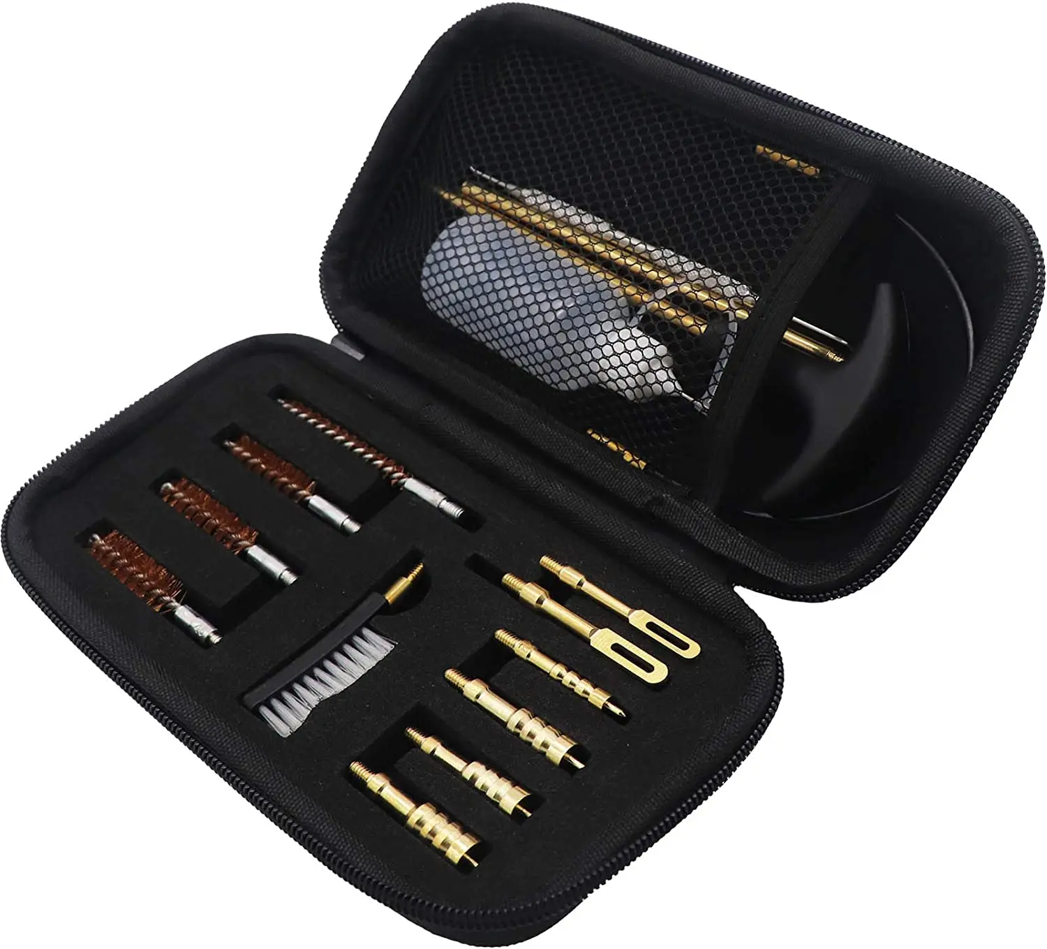 Quick Cleaning Brush 18pcs Universal Gun Cleaning Kit Bronze Bore Brush and Brass Jag Accessories