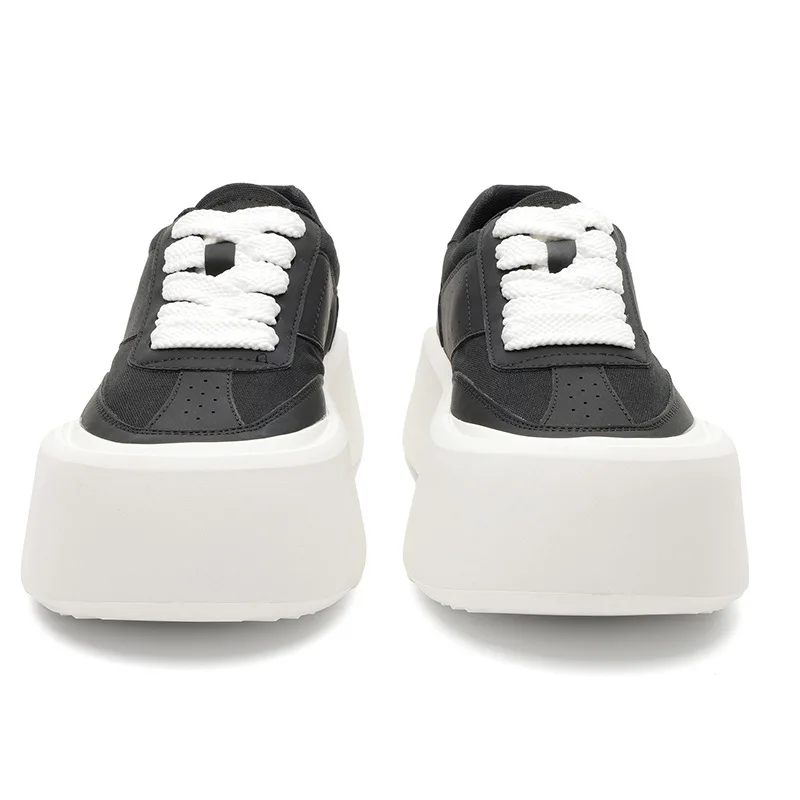 High Quality Men's Sneakers and Casual Shoes British Big Head Platform Derby Shoes Designer Loafers Shoes for Men Zapatos Hombre