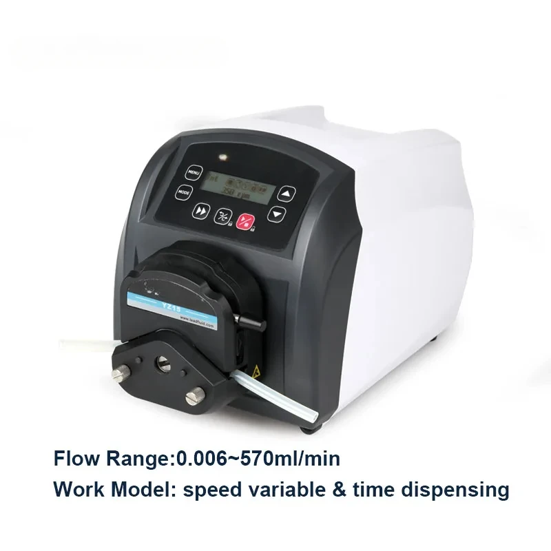 Piccola macchina per liquidi con pompa peristaltica quantitativa