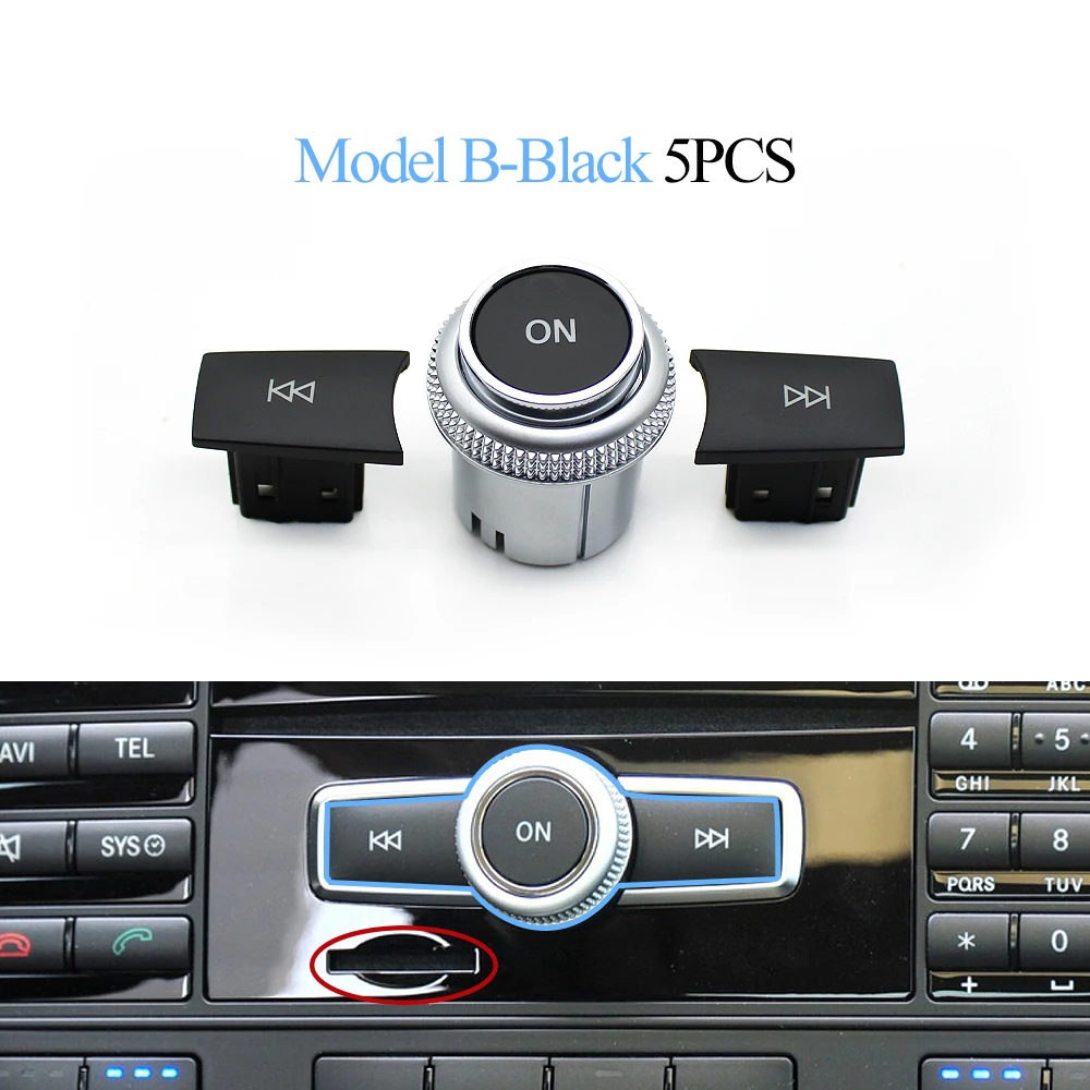 B Black 5PCS